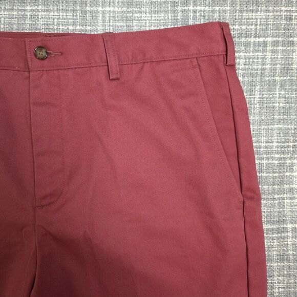 NWT Jos A Bank Travelers Collection Tailored Fit Shorts Dusty Red Men's 36x9 - Picture 8 of 10